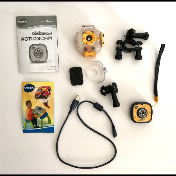 VTech Kidizoom Action Camera YELLOW - Picture 1 of 9